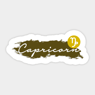 Capricorn Horoscope Sticker